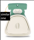 Foldable Travel Dog Poop Bag Dispenser with Spoon