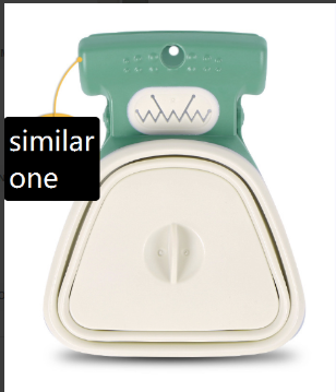 Foldable Travel Dog Poop Bag Dispenser with Spoon